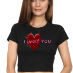 I wolf you Crop Top